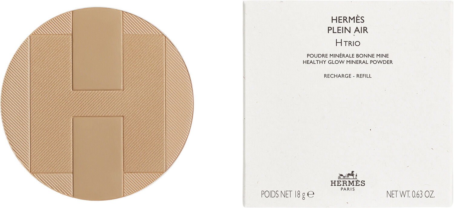 Herm&egrave;s Plein Air, H Trio healthy glow mineral powder refill, Atlas