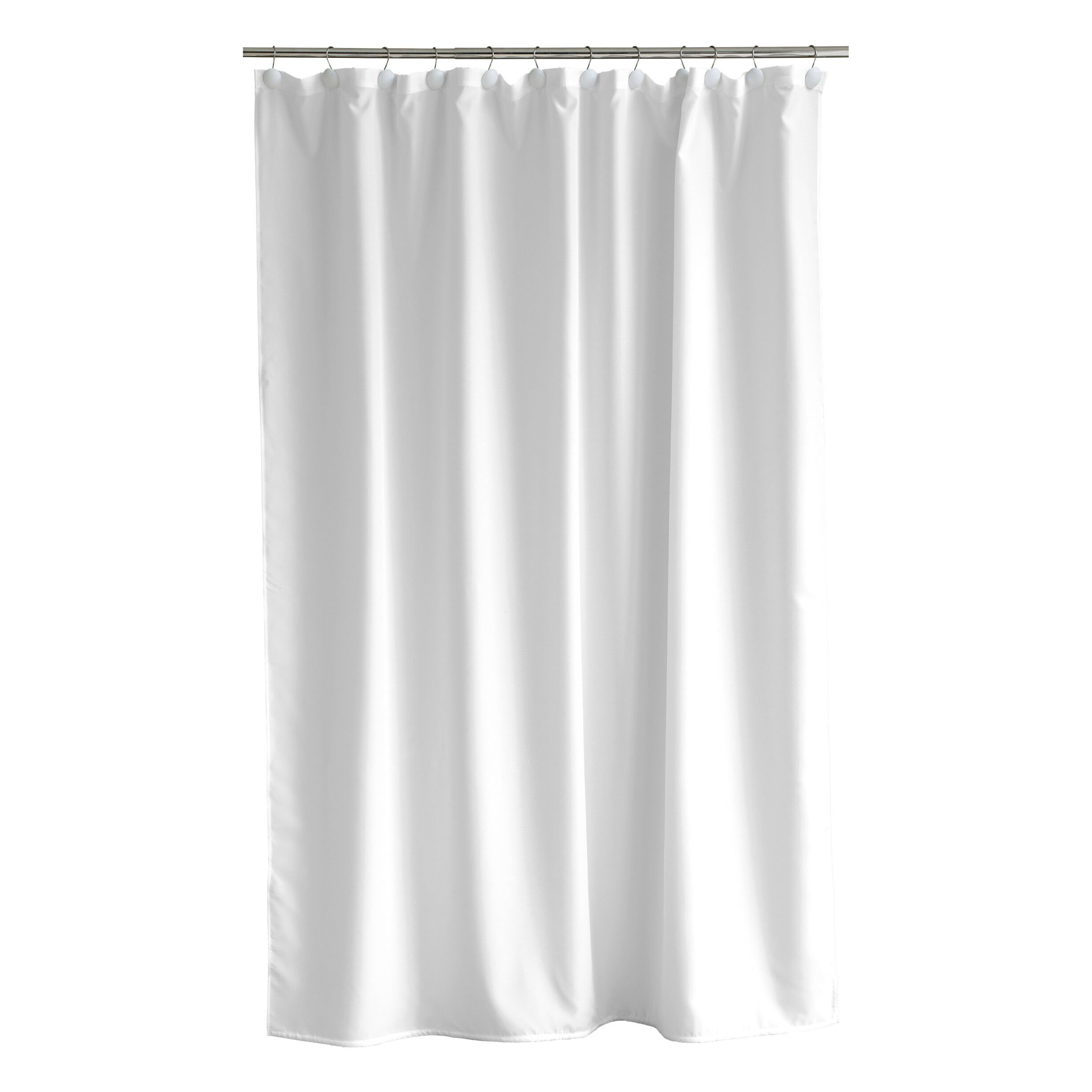 Duschdraperi 180x200 Comfort White