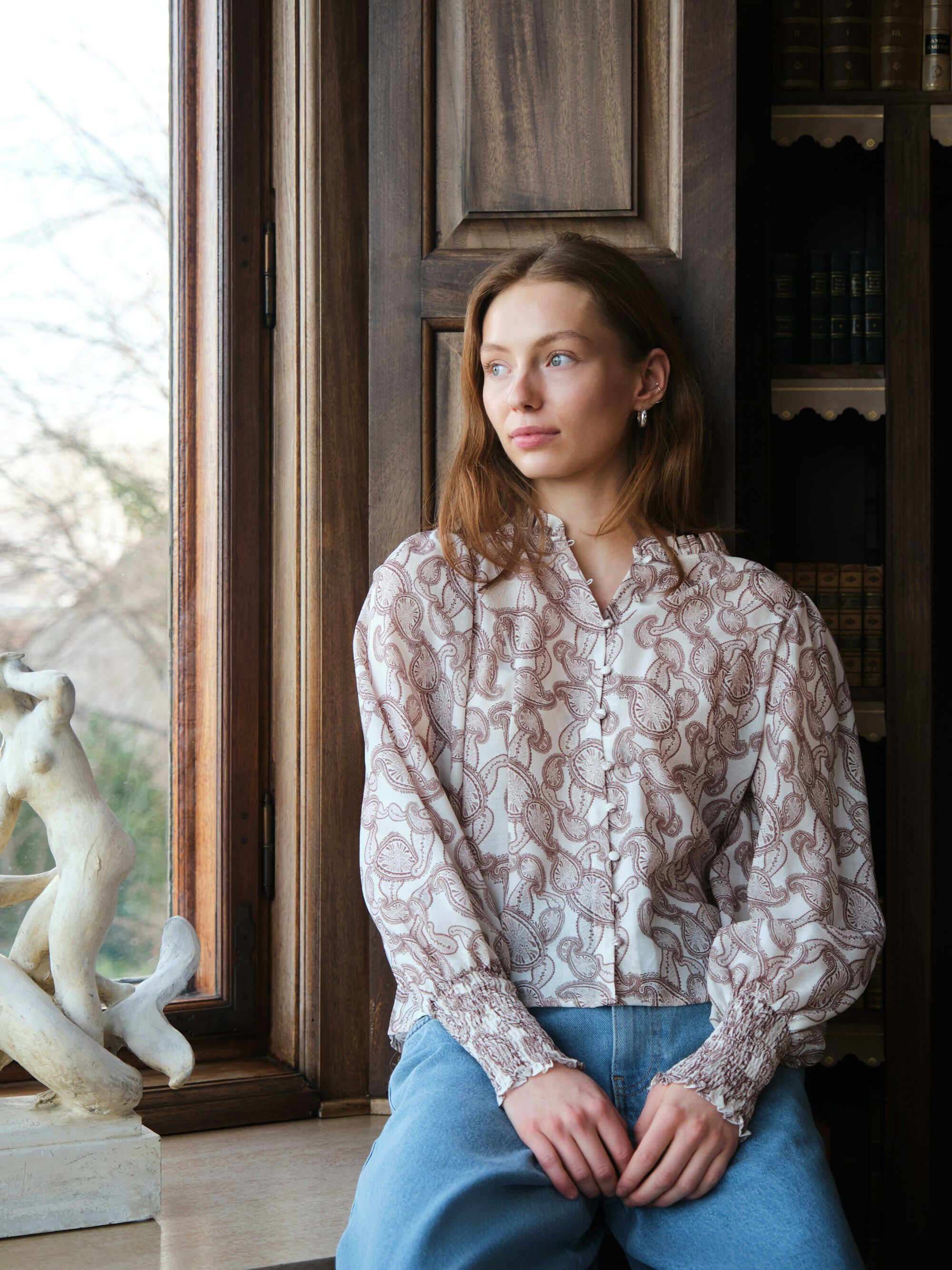 Gilda Soft Paisley Blouse