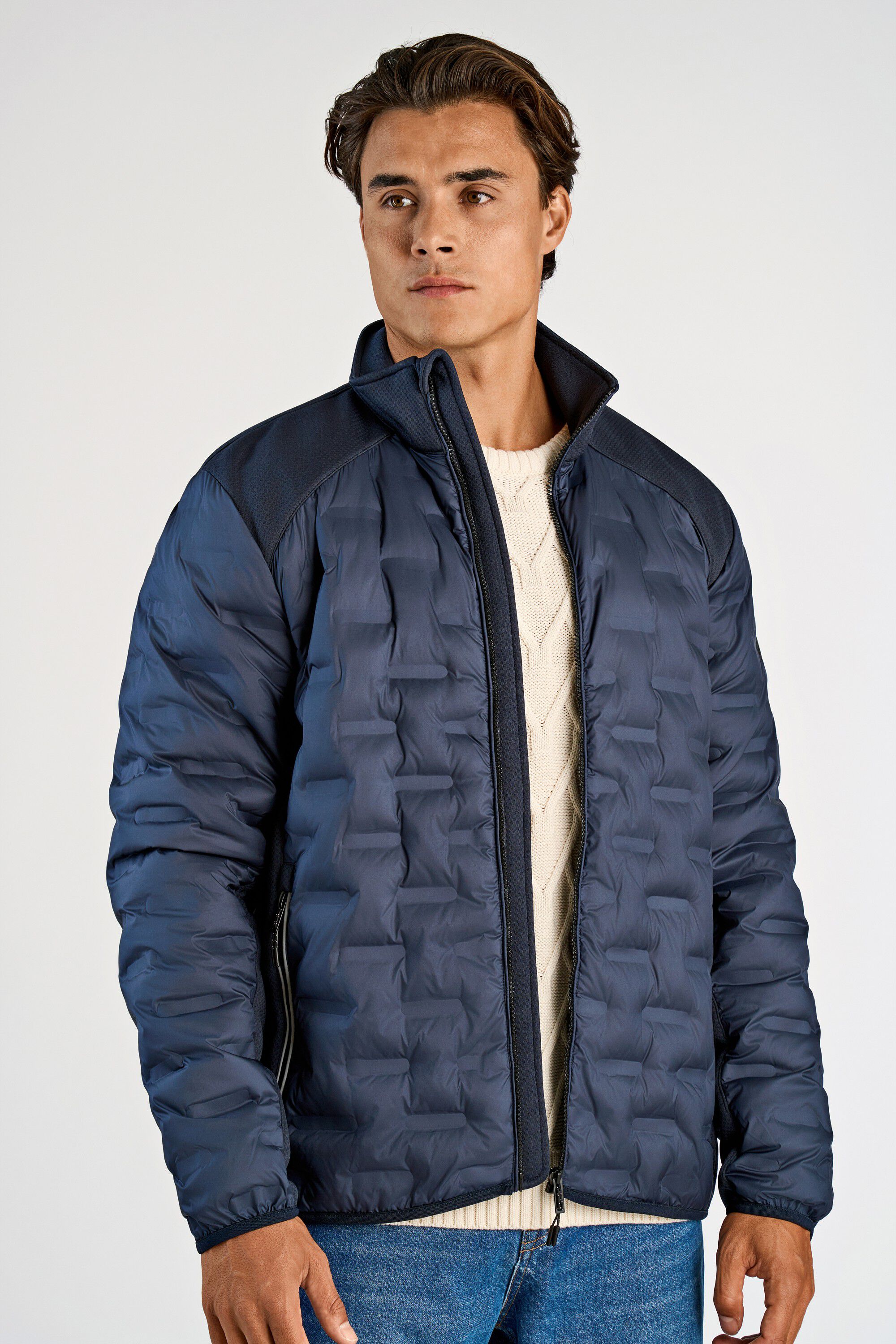 Functional hybrid jacket
