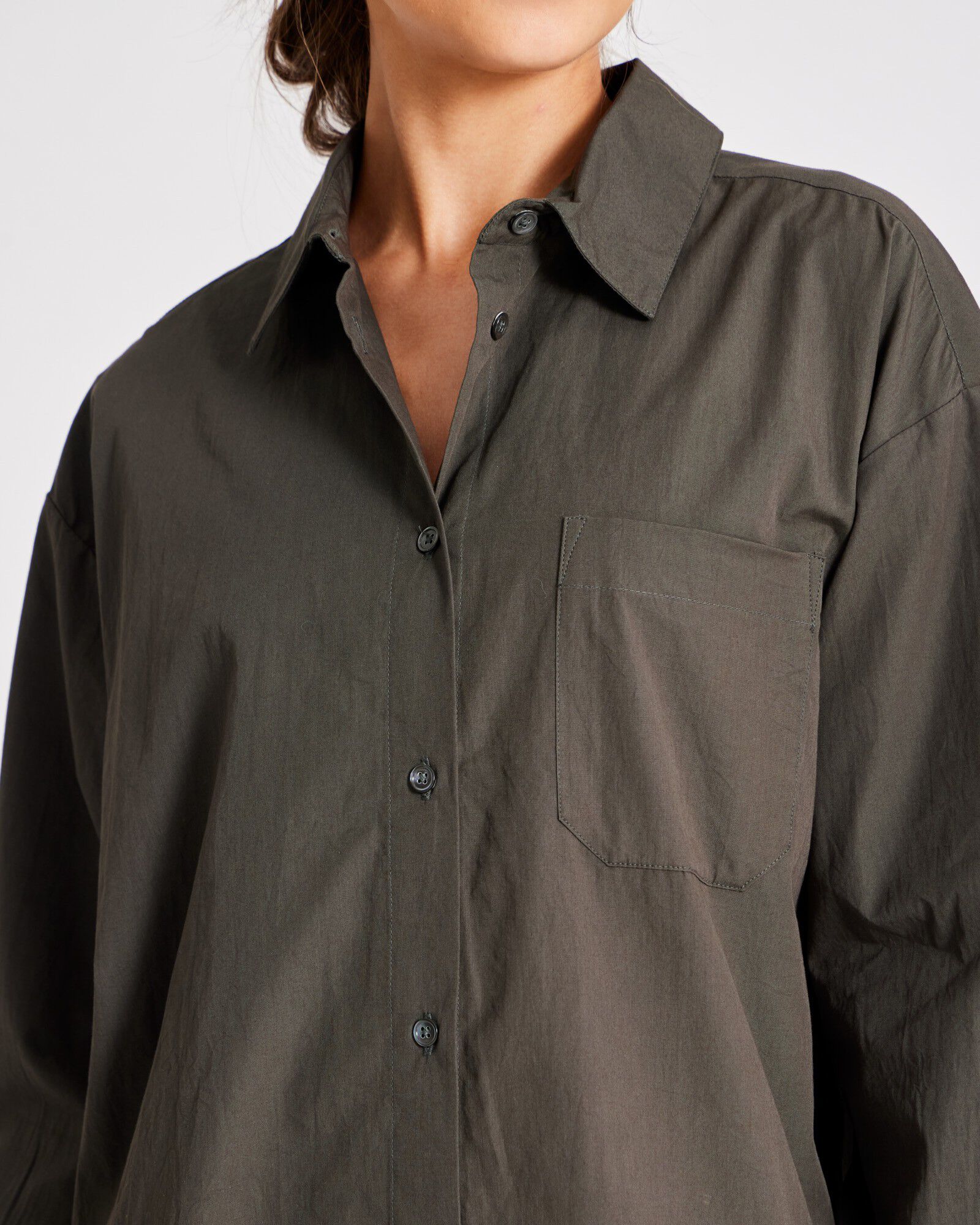 Astrid L/S Poplin Shirt GOTS