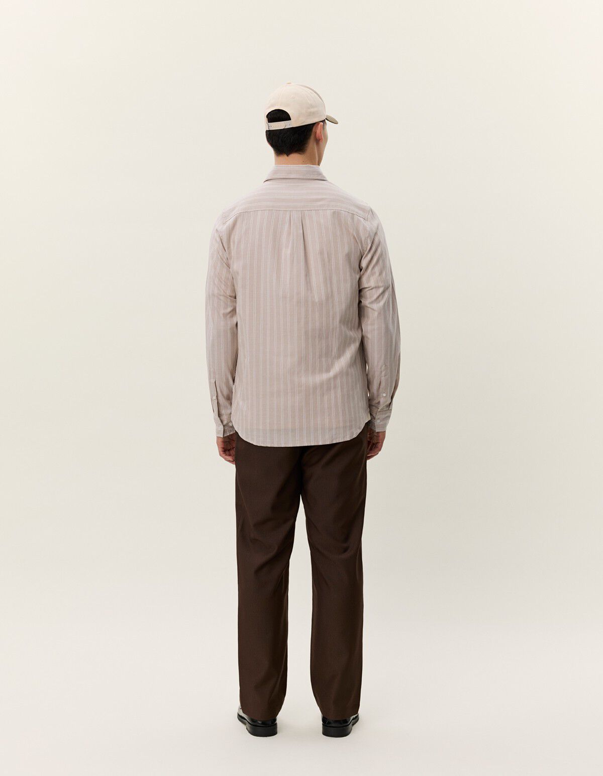 Konrad Melange Striped Shirt