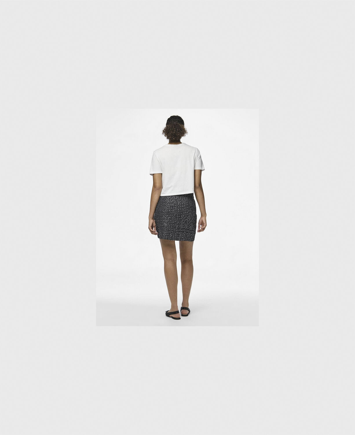 PCROBERTA HW MINI SEQUINS SKIRT