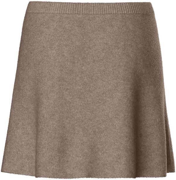 PCMALOU HW KNIT SKIRT PWP BC