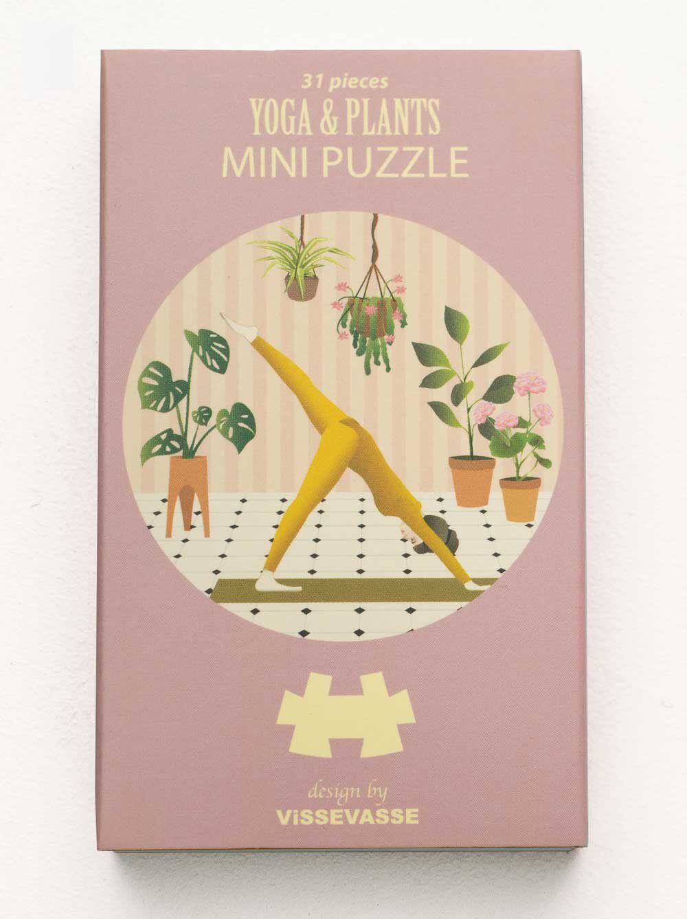 YOGA & PLANTS - minipuslespil