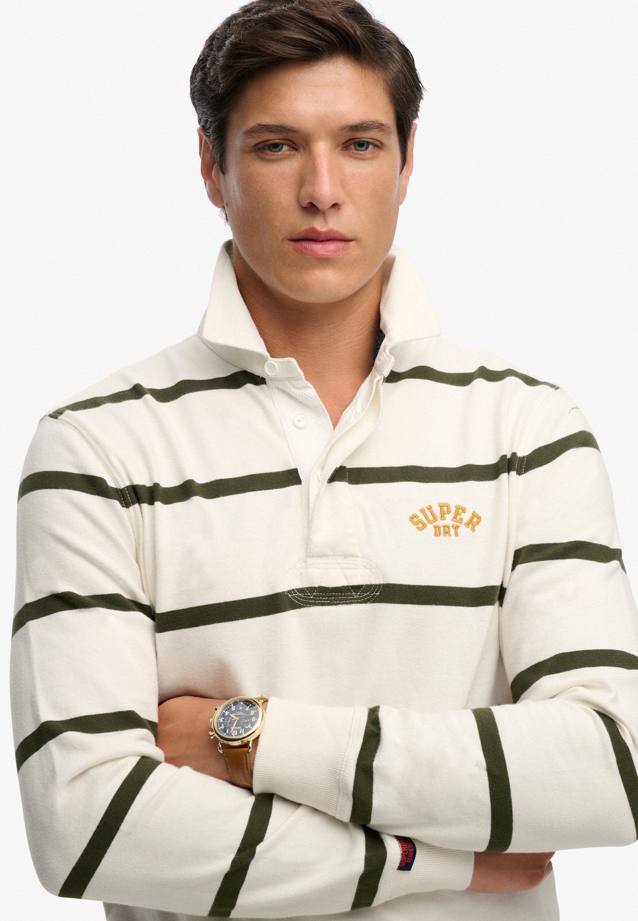 VINTAGE ATHLETIC STRIPE RUGBY