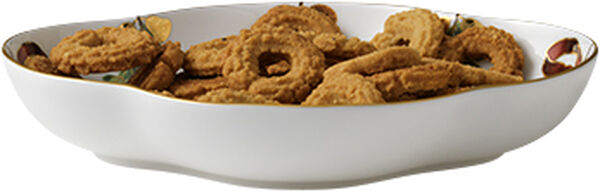 Star Fluted Christmas fat 22 cm