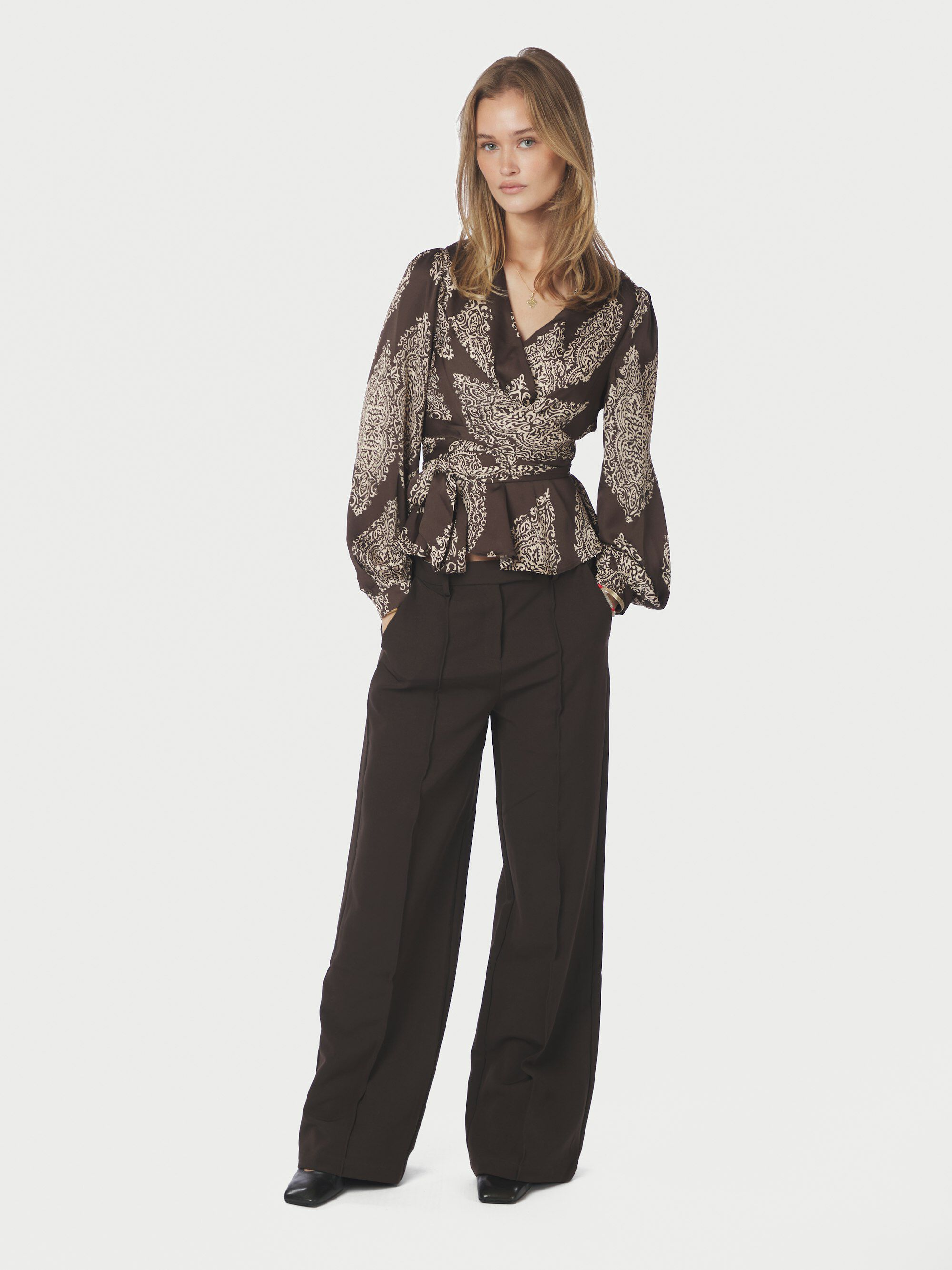 Rista Paisley Drop Blouse