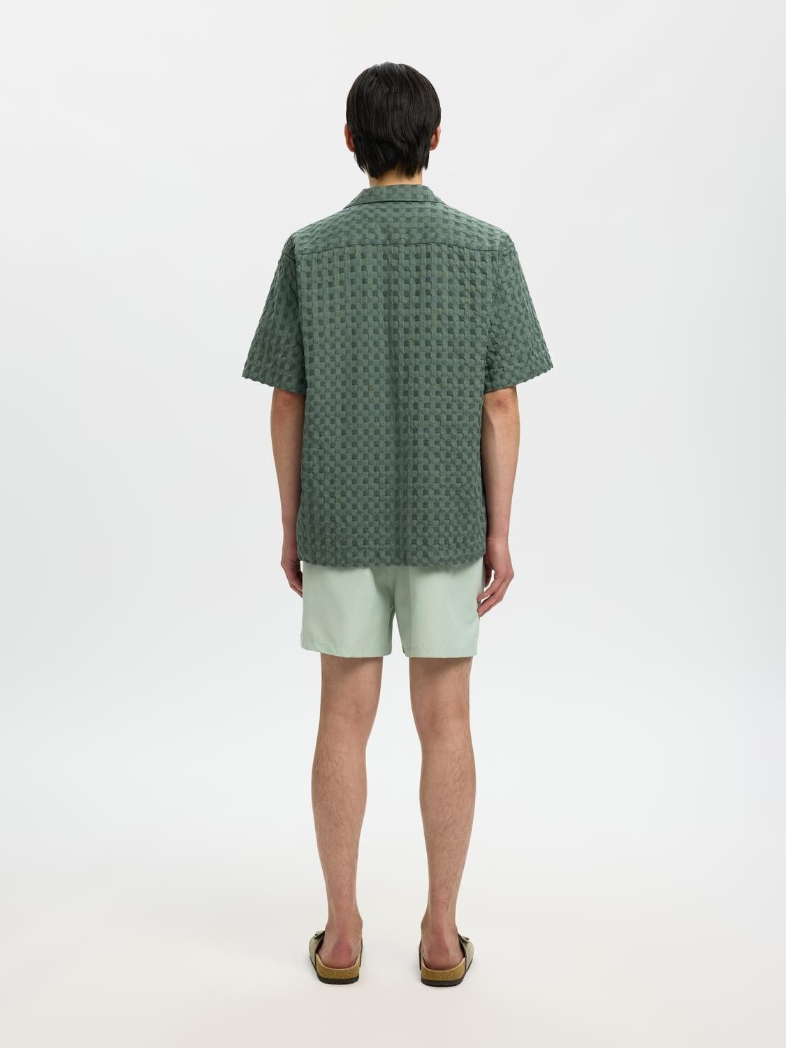 Slhrlxmonty Texture Ss Shirt