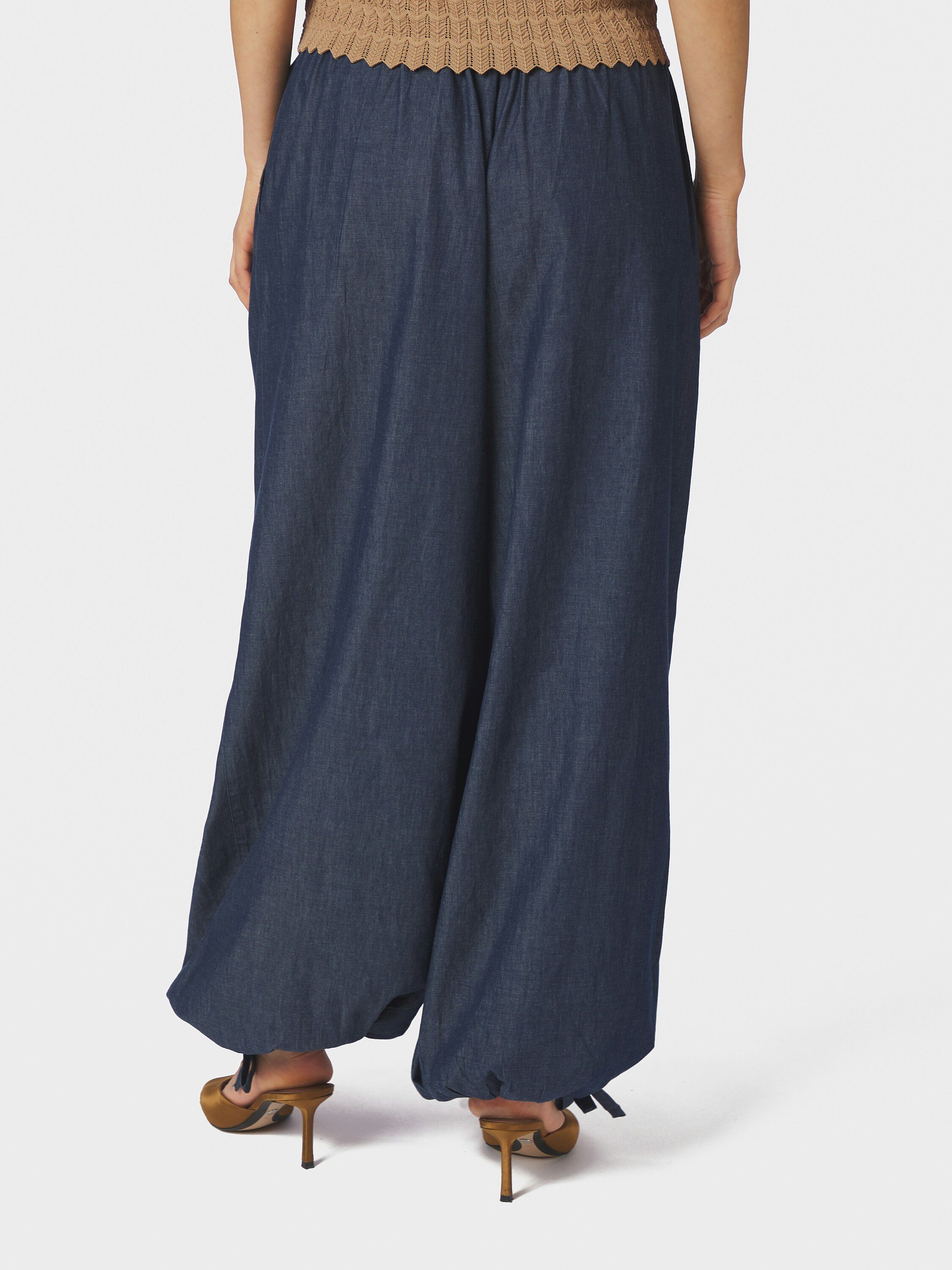 Roxane Balloon Denim Pants