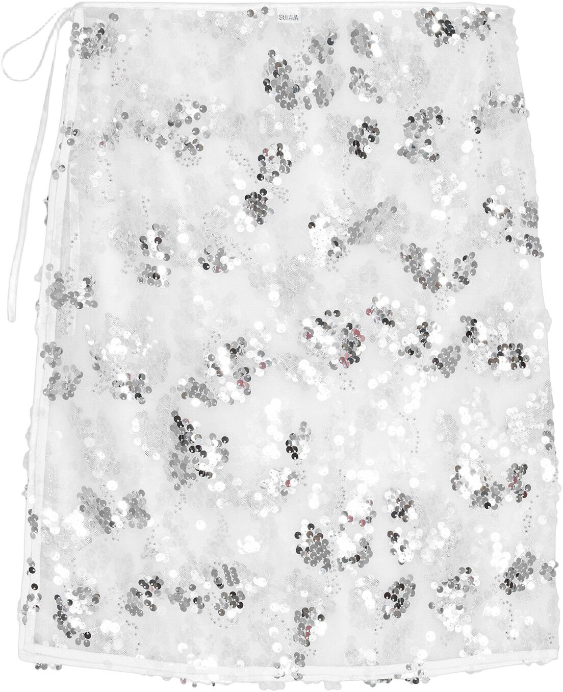 Sequin Wrap Skirt