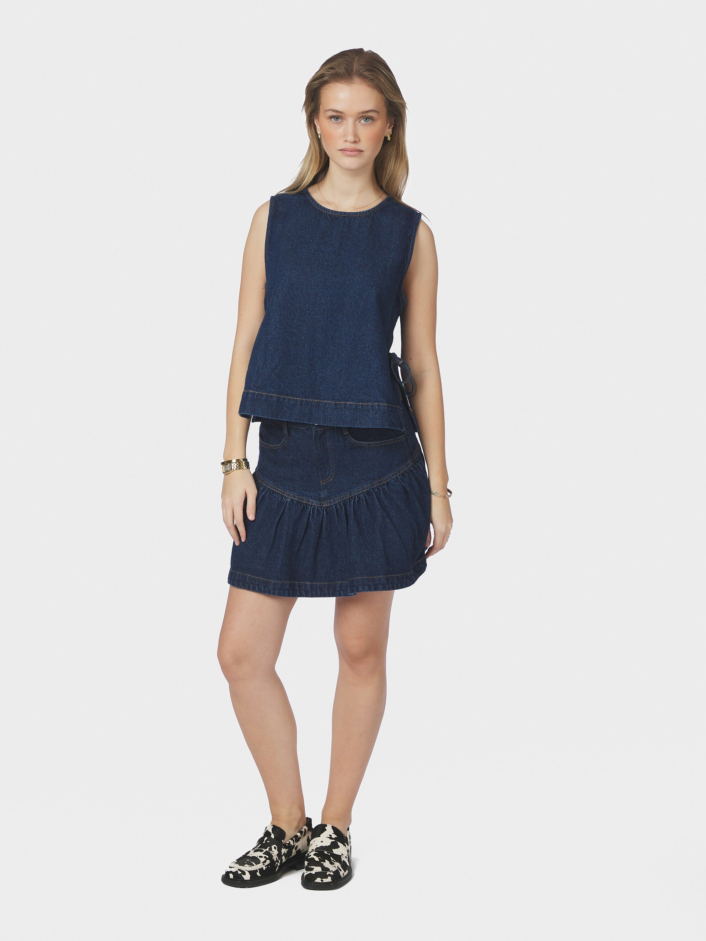 Svetlana Denim D Top
