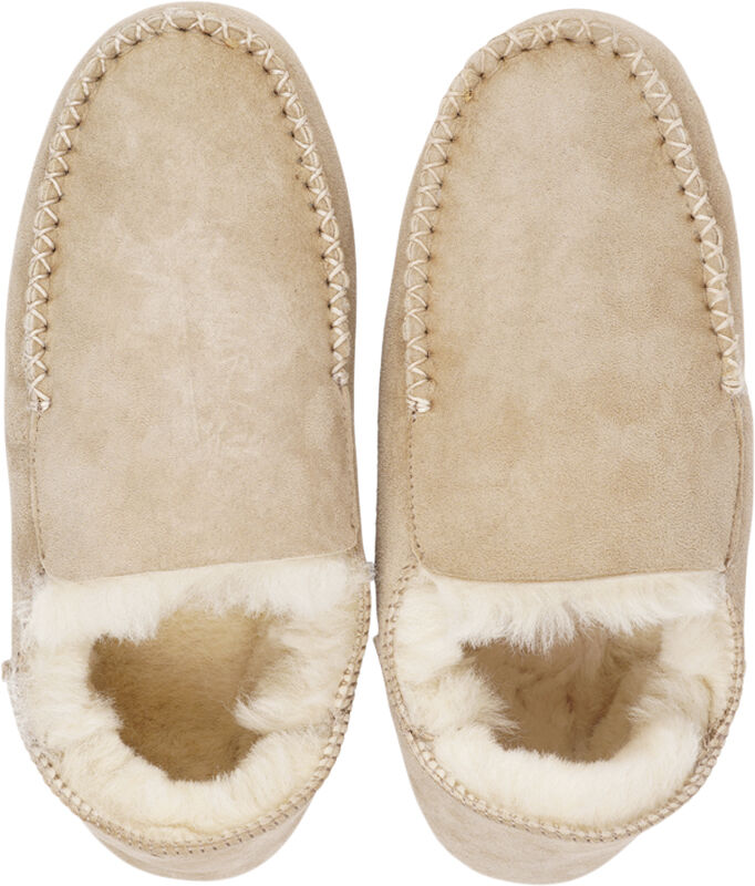 PUMORI - DOUBLE FACED SHEARLING SLIPPERS - 8 PAIRS