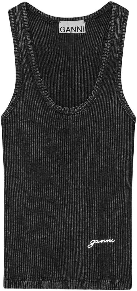 Heavy Rib Jersey Tank Top