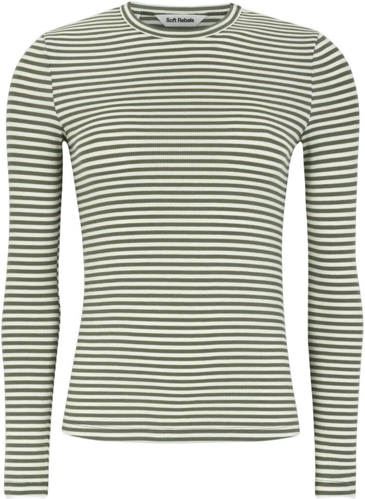 SRFenja Stripe O-neck Top