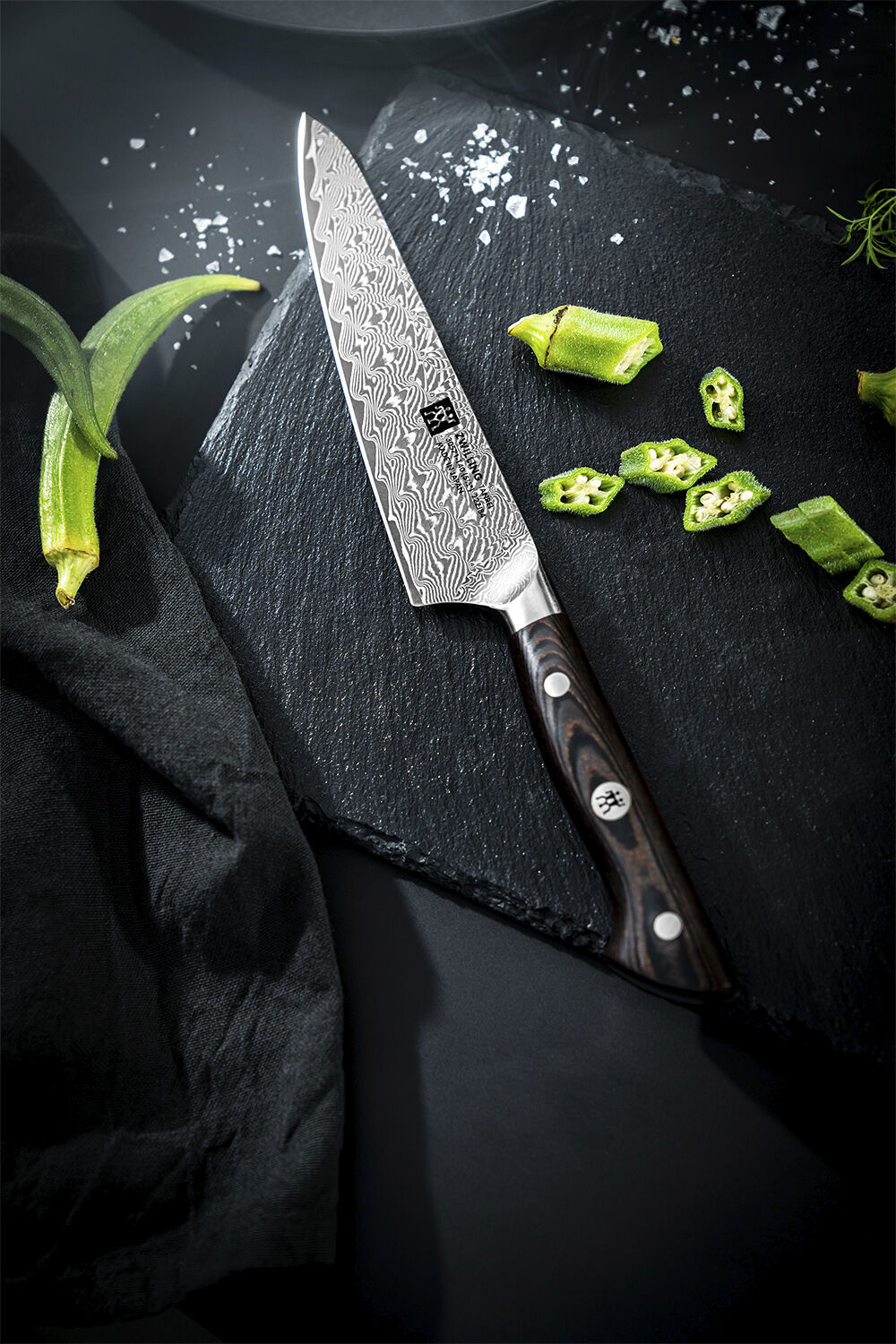 Tanrei Kompakt kockkniv 140 Fin egg