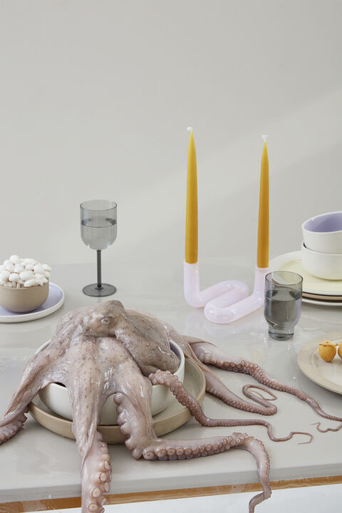 BOWL, MEDIUM, 2 PCS, GLAY SAND, GLAZE LIGHT GREY, 12565SG