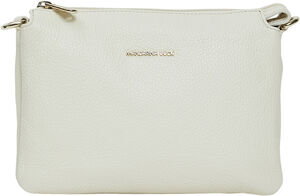 MELLOW LEATHER POCHETTE / ALMOND