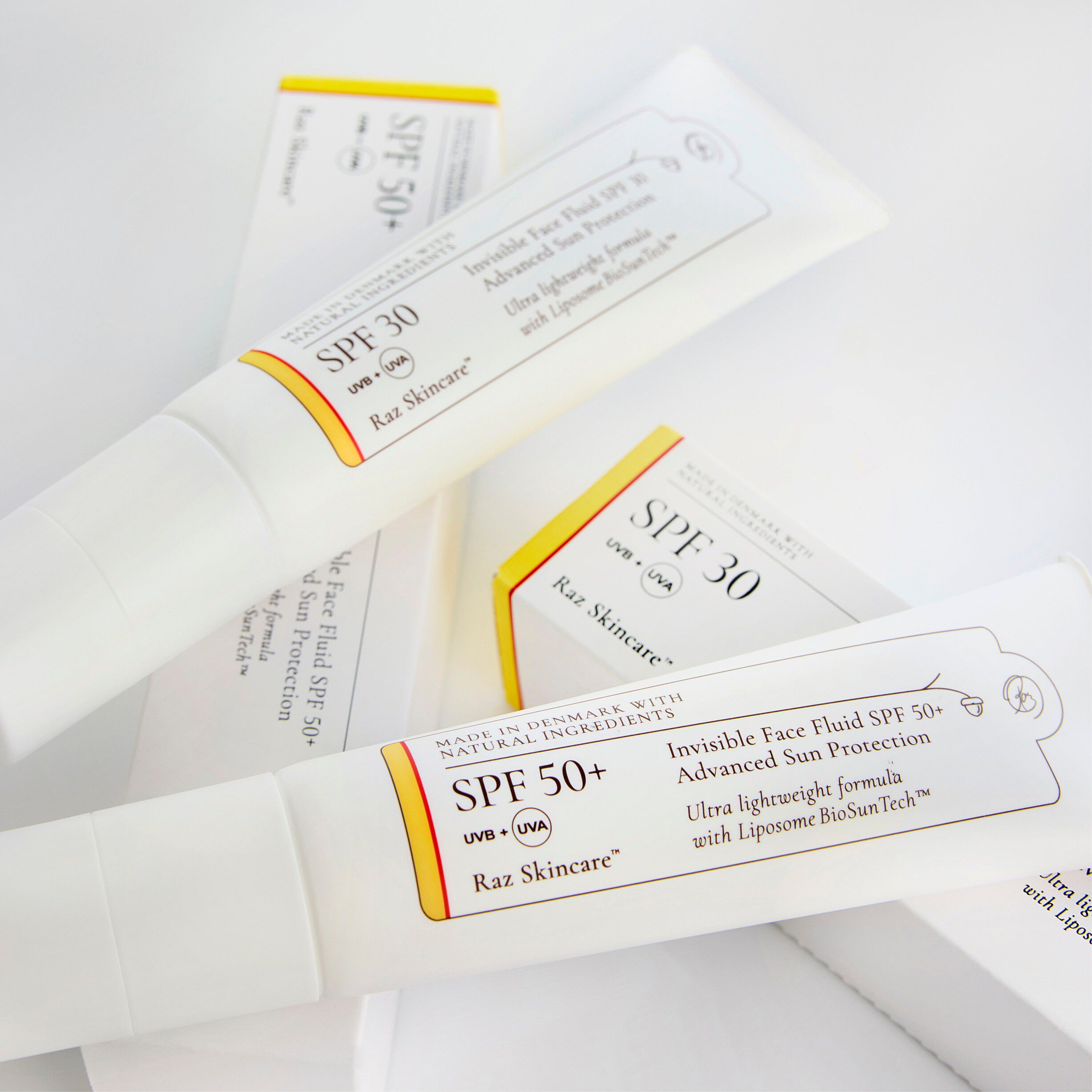 Raz Skincare Invisible Face Fluid SPF 50