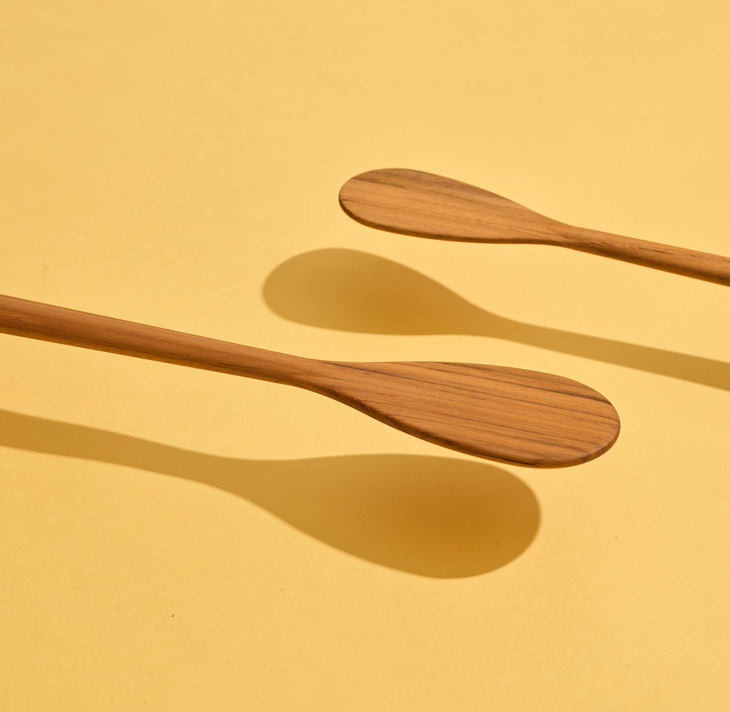 R&oslash;respatel, teak, 25 cm