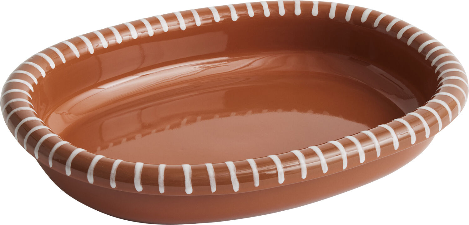 Barro Oval Dish-Large-Natural with