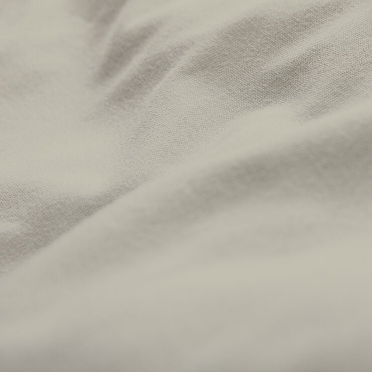 Økologisk boxlagen, jersey - GOTS, sand