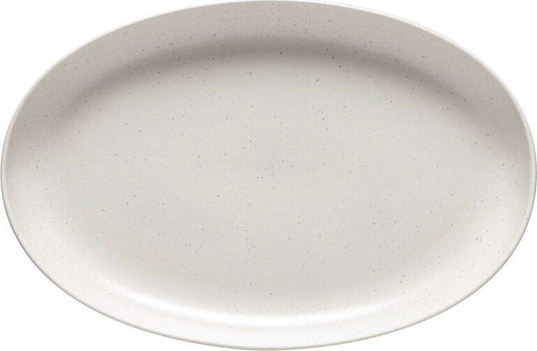 "Serveringsfat oval Pacifica 41 x 26 cm Vanilla Keramikk"