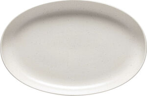 "Serveringsfat oval Pacifica 41 x 26 cm Vanilla Keramikk"