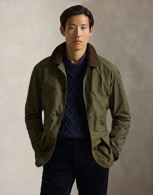 COTTON NYLON PW-WVN-JACKET