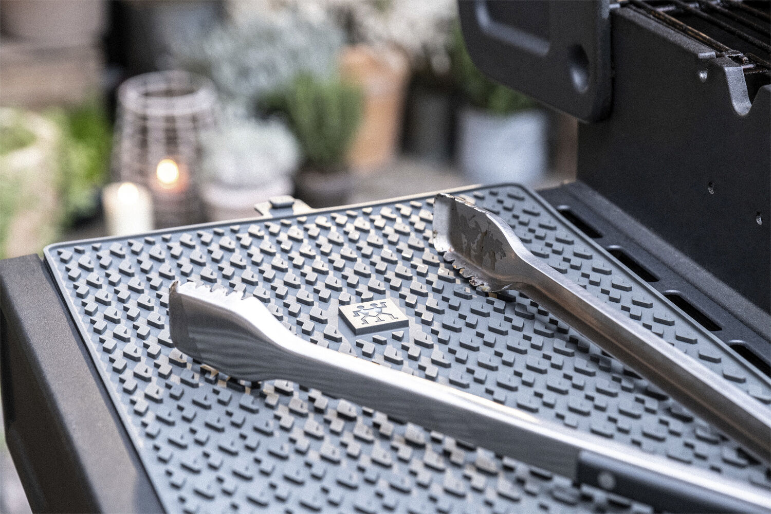 BBQ+ Skyddsmatta 45x31 Antracit Sili