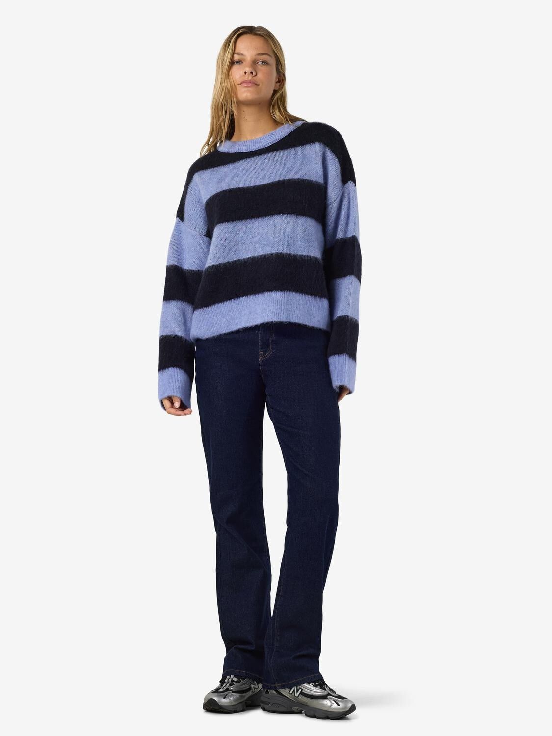 Nmsoff L/S O-Neck Knit Noos