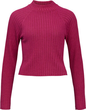 OBJLUNA LUREX L/S KNIT PULLOVER 124