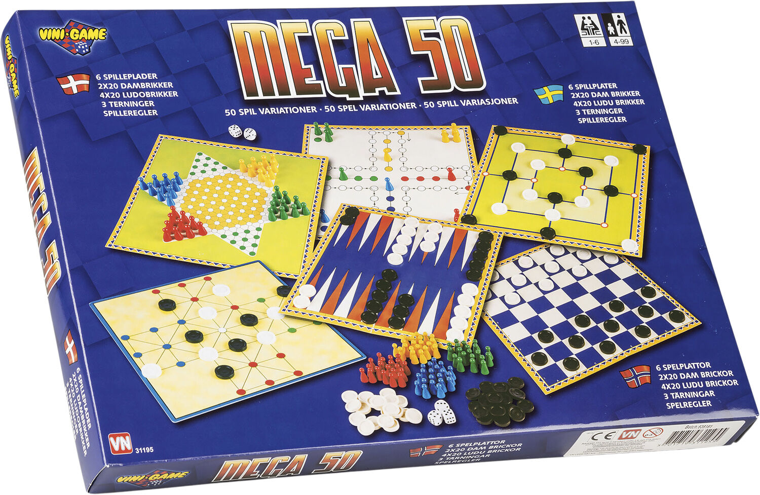 VINI SPILLEMAG. MEGA 50*