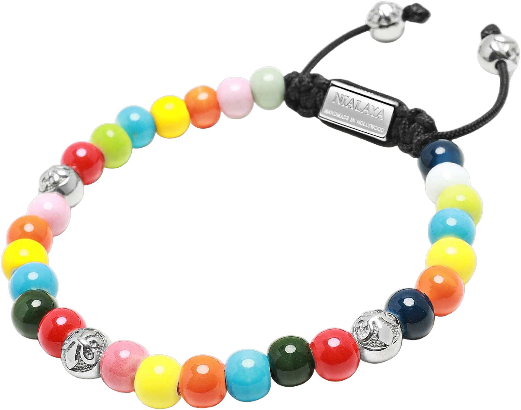 Multicolor Ceramic Beaded Bracelet