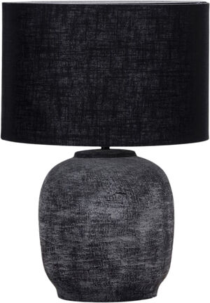 Bordslampa inkl. lampskärm, Tahi, Svart