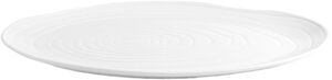 "Tallerken oval Boulogne 36 x 26 cm Hvit"