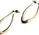 Twisted hoop earrings