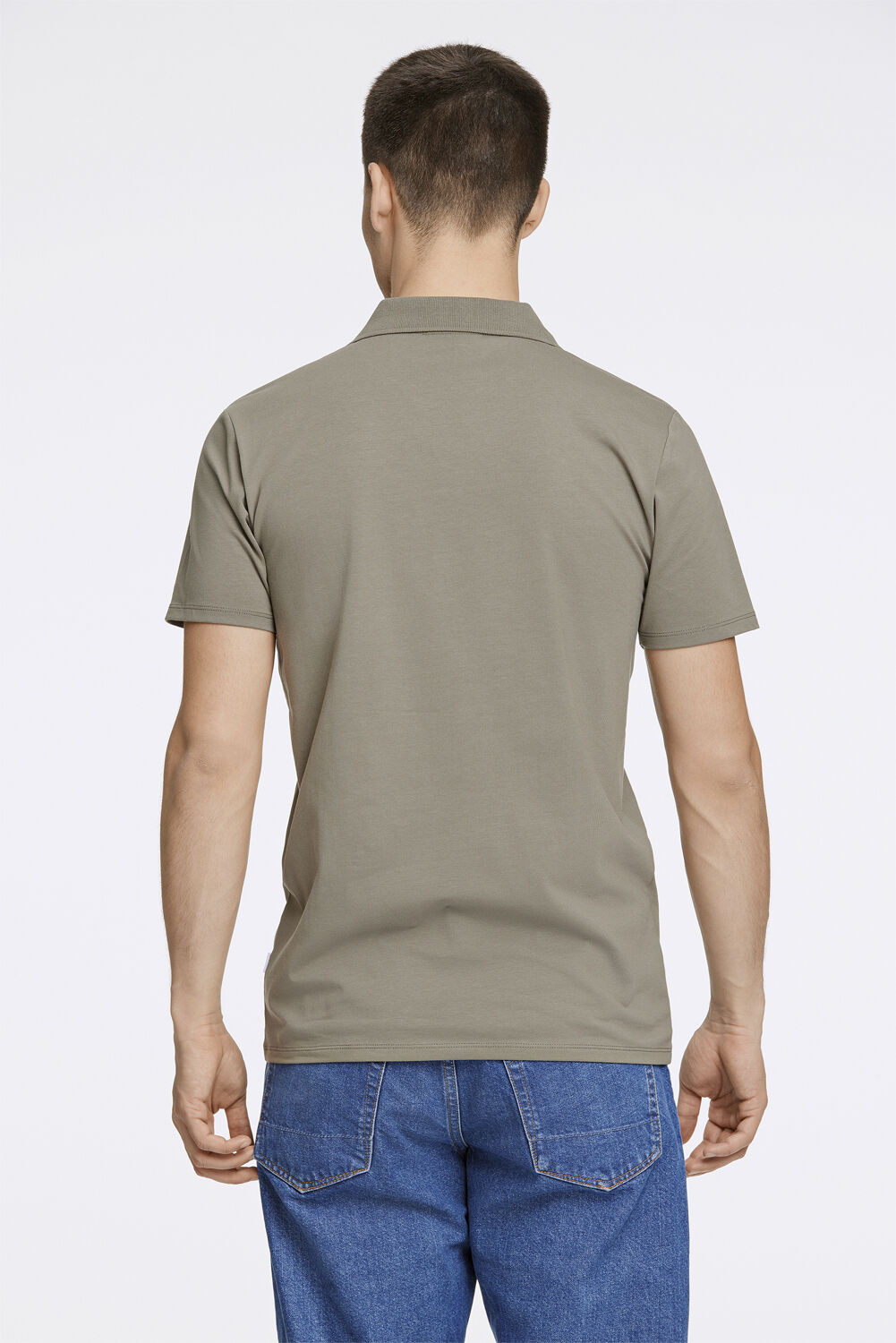 Stretch polo shirt S/S