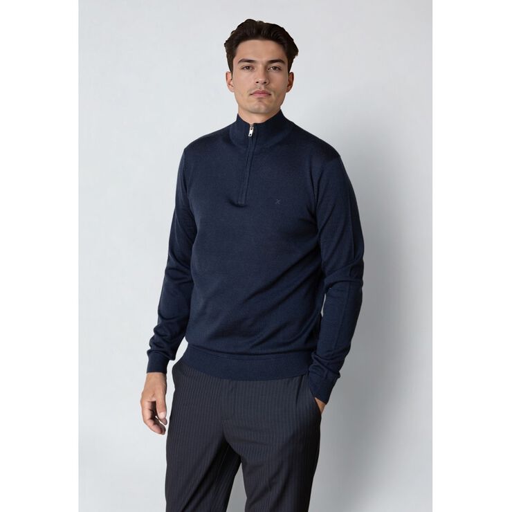Merino Half Zip
