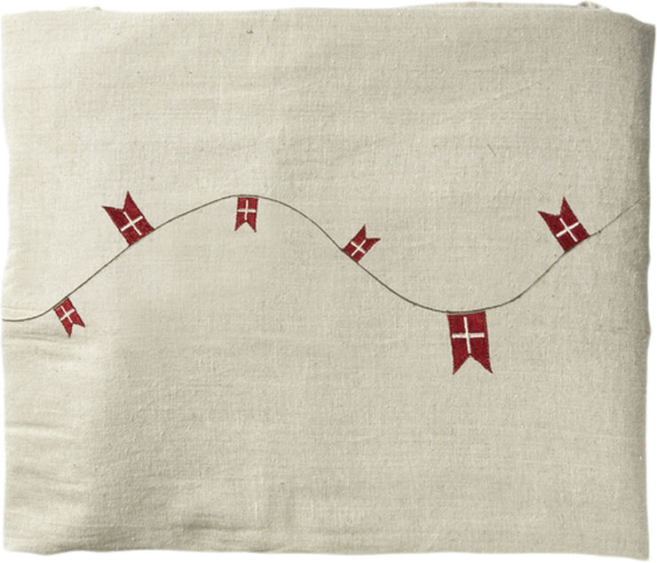 Dug flag 140x360cm bom/hør