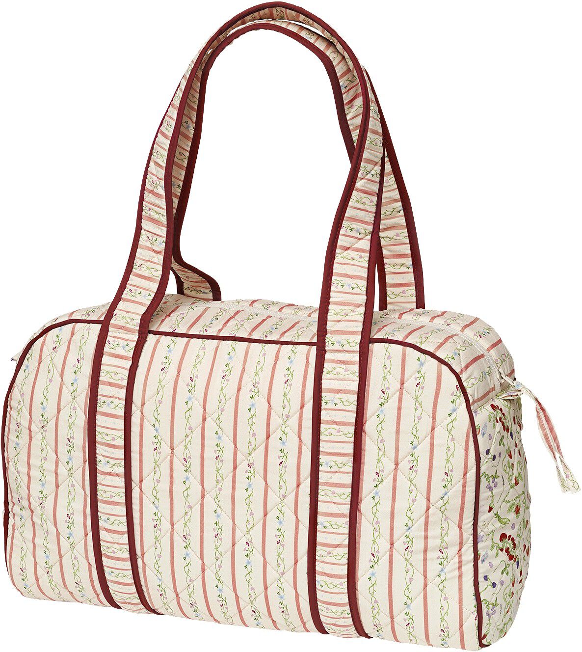 Suvi Quilted Bag Summer Stripes Peach