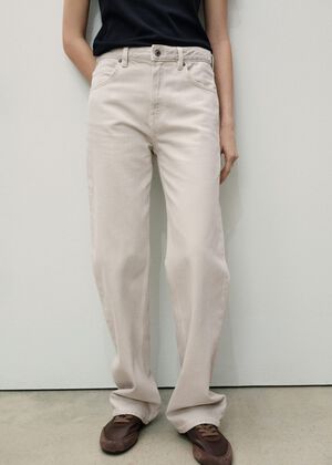 Miami medium-rise straight-fit jean
