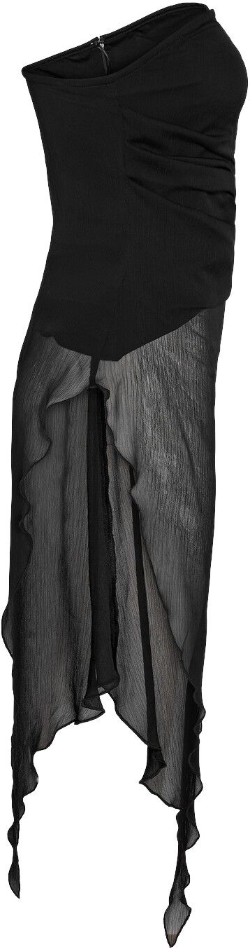 Nmisabel S/L Chiffon Bandeau Top