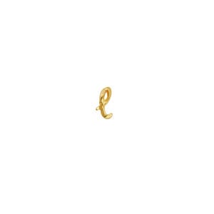 L Alphabet Single Earring