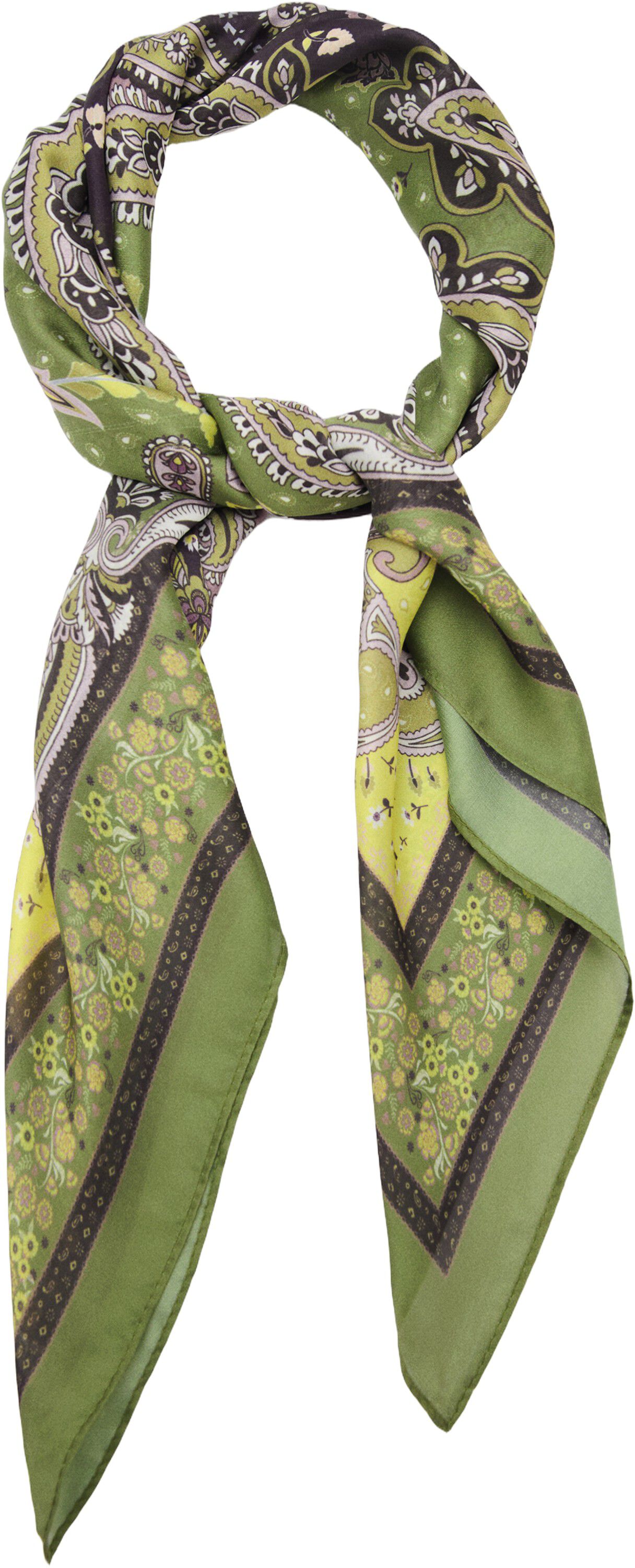 Paisley print scarf