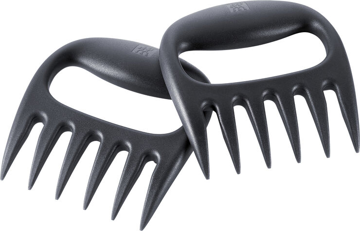 BBQ+ trhacie vidlice na mäso 2 Antrac