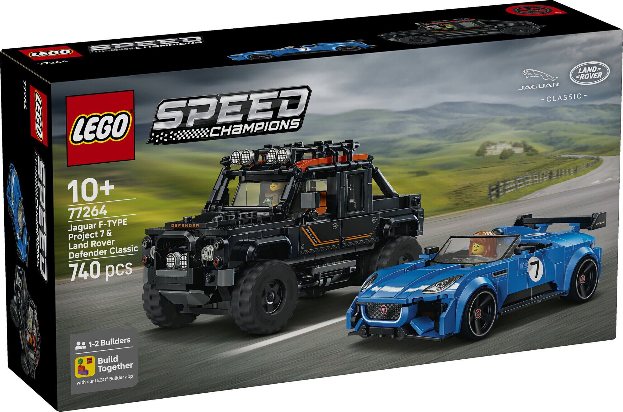 Jaguar Project 7 og Land Rover Defender 77264