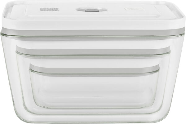 Fresh & Save Vakuum box set 3 Graa Glas