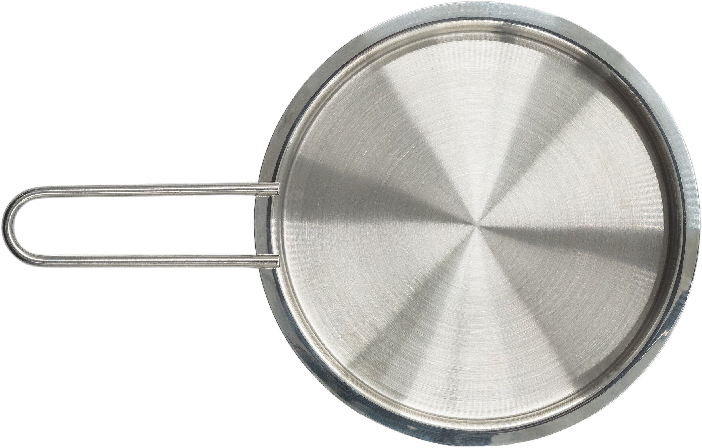 Tallrikslock 16 cm rostfritt st&aring;l