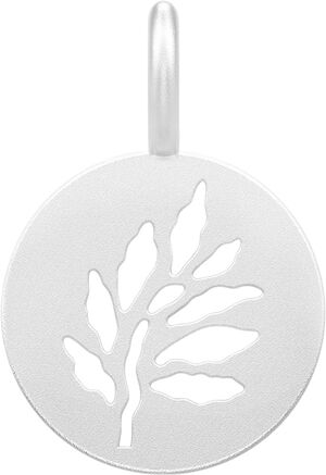 Signature pendant - Rhodium